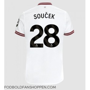 West Ham United Tomas Soucek #28 Udebanetrøje 2023-24 Kortærmet